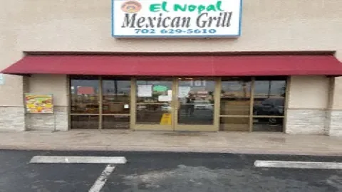 Fachada de El Nopal Mexican Grill en Decatur Boulevard